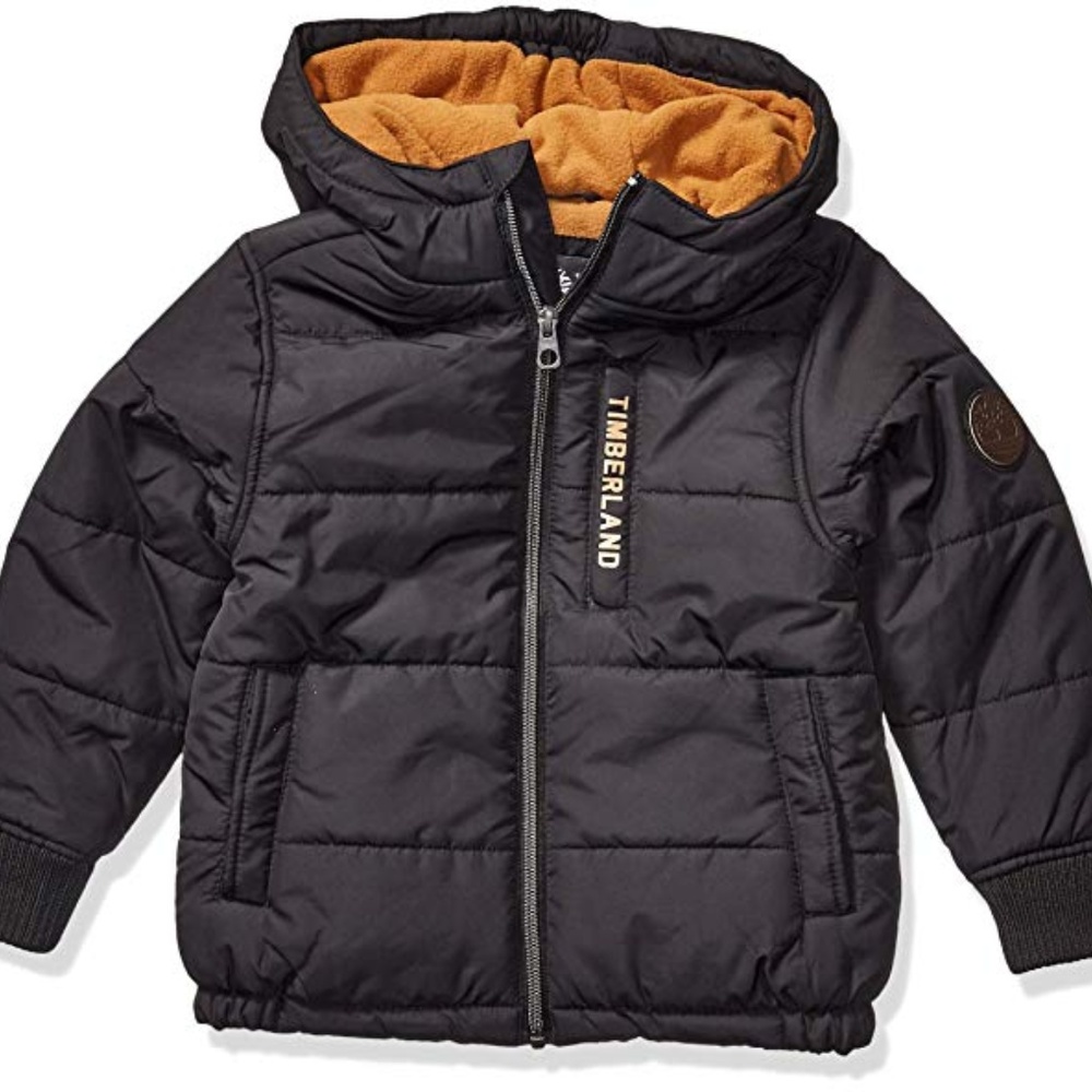 Timberland's Big Boy's M Heavy Winter Coat